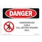 Signmission OSHA, Underground Cable Call Before Digging No. 811, 10" X 7" Rigid Plastic, 7" W, 10" L, Landscape OS-DS-P-710-L-1804 - alternate 1
